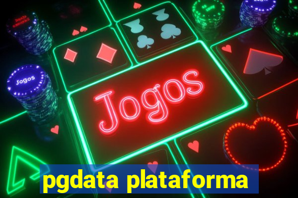 pgdata plataforma